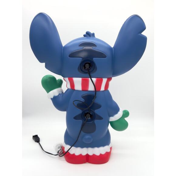 Disney Lilo & Stitch Lighted LED Christmas Holiday 22” Blow Mold NEW - Picture 6 of 8